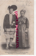 44 - BATZ SUR MER - FEMME COIFFURE  COIFFE  FOLKLOREPALUDIERS EN COSTUME DE NOCE- PALUDIER MARIAGE -CARTE PRECURSEUR - Autres & Non Classés