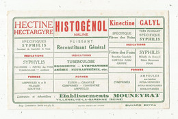 Buvard , Ets MOUNEYRAT ,Villeneuve La Garenne ,Seine, Hectine , Hectargyre , Histogénol Naline.... , Frais Fr 1.75 E - Other & Unclassified