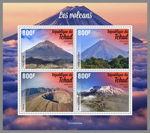 CHAD 2020 MNH Volcanoes Vulkane Volcans M/S - OFFICIAL ISSUE - DHQ2041 - Volcans