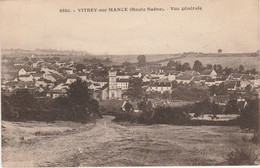 VITREY SUR MANCE  70 HAUTE SAONE  CPA SEPIA  VUE GENERALE - Autres & Non Classés