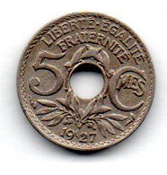 France  - 5 Centimes 1927  -  état  TTB+ - Sonstige & Ohne Zuordnung