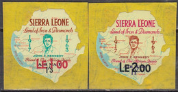 Sierra Leone - KENNEDY / MAPS 1964 MNH - Sierra Leone (1961-...)