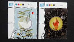 UNO-Wien 882/3 Oo/ESST, Ziele Der Vereinten Nationen - Used Stamps