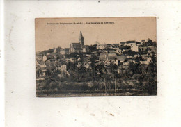 Santeuil (95) : Vue Générale Du Quartier De L'église En 1910 PF. - Santeuil