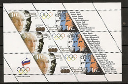 Slovenia Slovenie Slowenien 1992: Mi 27-28 Olympic Games Barcelona, Sheet MNH - Summer 1992: Barcelona