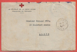 ALGERIE LETTRE CROIX ROUGE COMITE DE LIBERATION DE 1945 DE ALGER - Lettres & Documents