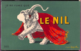 Lib598 - VINTAGE Illustrated ADVERTISING POSTCARD  - PUBBLICITARIA Illustrata:   Cappiello  LE NIL Cigarettes ELEPHANT - Cappiello