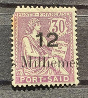 1921/3  Y Et T 42**  Rouille, Dent Courte - Unused Stamps