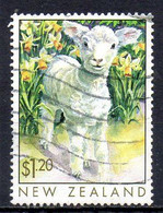 Delcampe - NOUVELLE ZELANDE. N°1683 Oblitéré De 1999. Agneau. - Hoftiere