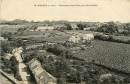 Mauves Sur Loire * Panorama Vers L'est * Pris Du Clocher - Mauves-sur-Loire