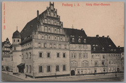 Freiberg In Sachsen - S/w König Albert Museum - Freiberg (Sachsen)