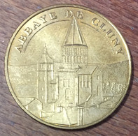 71 ABBAYE DE CLUNY MDP 2009 MÉDAILLE SOUVENIR MONNAIE DE PARIS JETON TOURISTIQUE TOKENS MEDALS COINS - 2009