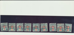 Serie Taxes Obliteres - Postage Due