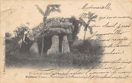 Thème: Dolmen Et Menhir:  Poitiers    86         Le Dolmen De La Pierre Levée    -  2 -   (voir Scan) - Dolmen & Menhire