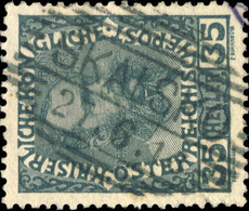 AUTRICHE / AUSTRIA 1916 Mi.149x Used " SKALSKO " Schraffen-Stempel Date Stamp (CZECH) - Gebraucht