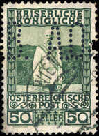 AUTRICHE / AUSTRIA Mi.150w PERFIN A.O.B. "ANGLO-ÖSTERREICHISCHEN BANK" USED - Gebraucht