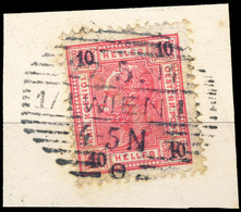 AUTRICHE / AUSTRIA 1904 " 1/1 WIEN 1 " (Schraffen-Stempel Kl.5737b4) On Mi.89B - Oblitérés