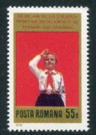 ROMANIA 1979 Pioneers Organisation MNH / **.  Michel 3594 - Neufs