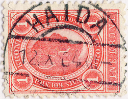 AUTRICHE / AUSTRIA - 1904 1 Krone ROSE Mi.81C P.11 1/2 - Oblitéré / Used HAIDA - Oblitérés