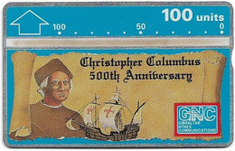 Gibraltar - GNC - L&G - Christoph Columbus 500th Anniv. - 207A - 01.1992, 100Units, 50.000ex, Mint - Gibraltar