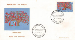 TCHAD - FDC 1964 FLAMBOYANT //ak860 - Tchad (1960-...)