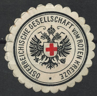 RED CROSS Rote Kreuz - Austria Envelope CLOSE LABEL CINDERELLA VIGNETTE - Cruz Roja
