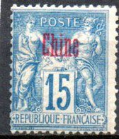 Chine: Yvert N° 6b*; Variété Papier Non Quadrillé - Nuovi