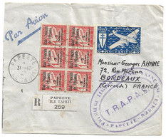 Océanie Première Liaison Aérienne 31/101947.(taxée) - Briefe U. Dokumente