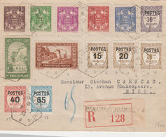 MONACO LETTRE RECOMMANDEE  1939 CACHET D'ARRIVEE - Briefe U. Dokumente