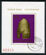 ROMANIA 1978 Daco-Roman Archeology Block Used.  Michel Block 154 - Used Stamps
