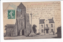 St-SAUVEUR-LENDELIN - L'Eglise Et La Mairie - Altri & Non Classificati