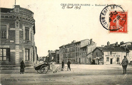 Châlons Sur Marne * Boulevard St Antoine * Débit Tabac Billard Buvette BROUET - Châlons-sur-Marne