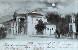 CPA   ITALIE---LUINO---PIAZZA GARIBALDI---1904 - Luino