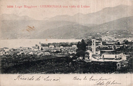 CPA   ITALIE---GERMIGNAGA CON VISTA DI LUINO - Luino