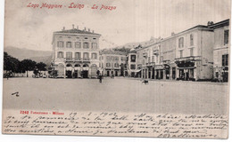 CPA   ITALIE----LUINO---LA PIAZZA---1902 - Luino