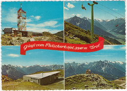 Patscherkogel, 2247 M Bei Igls - Innsbruck, Tirol : Lift-Bergstation, Gipfel-Lift, Gipfel-Hütte, Gipfelblick - Igls