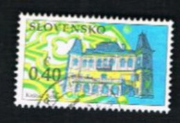 SLOVACCHIA (SLOVAKIA)  -  SG 590  -  2010  BETLIAR CASTLE       -   USED - Oblitérés