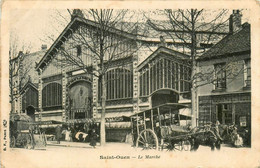 St Ouen * Le Marché * Les Halles * Charette Attelage - Saint Ouen