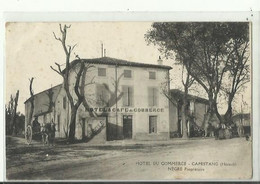 CAPESTANG HOTEL DU COMMERCE  NEGRE PROPRIETAIRE  ATTELAGE - Capestang