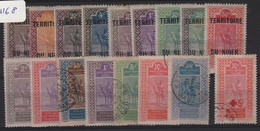 NIG 10 - NIGER Lot De 17 Val. Neufs* Ou Obl. - Usados