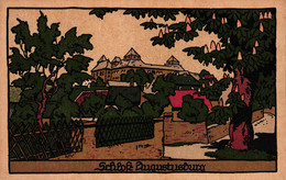 Augustusburg, Steindruck AK, Um 1920 - Augustusburg