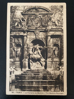 Paris. La Fontaine De Médicis. 92. Carte Réponse Du BHV - Statues