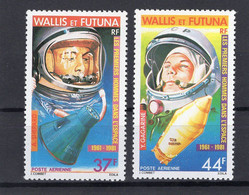 Wallis And Futuna 1981 - Airmail - The 20th Anniversary Of First Man In Space - Stamp 2v - Complete Set -  MNH** - Storia Postale