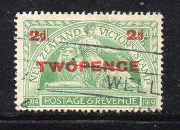 ZEL175 - NUOVA ZELANDA 1922 , Yvert 175  Usata (2380A) - Oblitérés