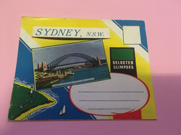 (Booklet 116) Australia - NSW - Sydney (older Booklet) - Port Macquarie