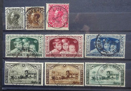 BELGIE  1934-35      Nr. 401 - 403 / 404 - 406 / 407 - 409      Gestempeld    CW  13,80 - Used Stamps