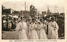 Ploumanac'h * Procession Notre Dame De La Clarté * Fête Religieuse Défilé * Femme Coiffe Costume - Ploumanac'h