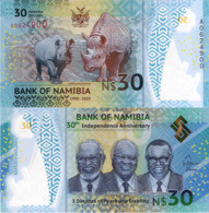 NAMIBIA, 30 DOLLARES, COMMEMORATIVE BANKNOTE, 2020, P-NEW, POLYMER, UNC - Namibie