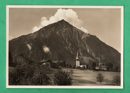 Suisse BE Berne  Aeschi Landschaft Mit Niesen ( Format 10,5cm X 15cm ) - Aeschi Bei Spiez