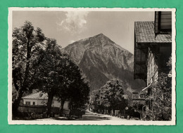 Suisse BE Berne  Aeschi Thunersee Dorfbild Mit Dem Niesen ( Format 10,5cm X 15cm ) - Aeschi Bei Spiez